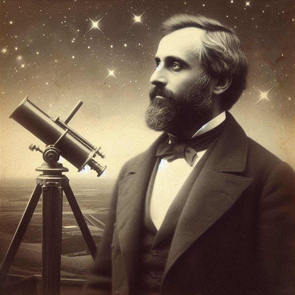 Annibale de Gasparis, giardiniere del cielo di Napoli Royal District